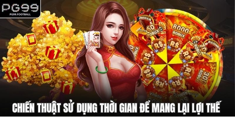 Chiến thuật sử dụng thời gian để mang lại lợi thế cá nhân