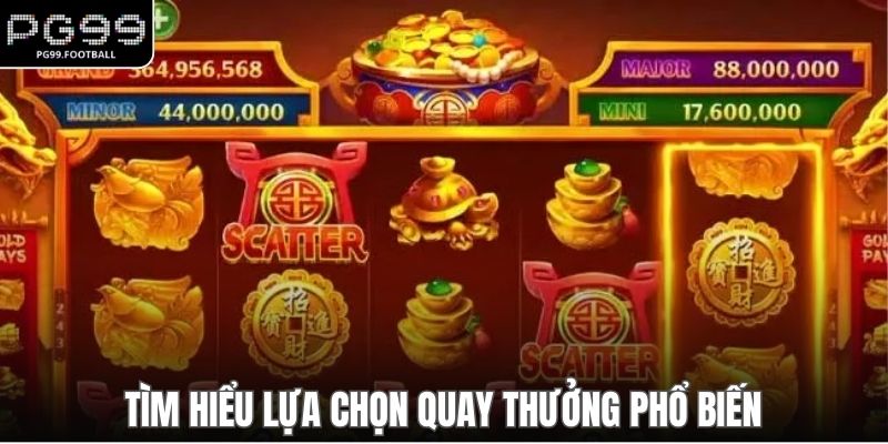 Tìm hiểu lựa chọn quay thưởng phổ biến