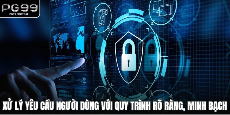 Xử lý yêu cầu người dùng với quy trình rõ ràng, minh bạch